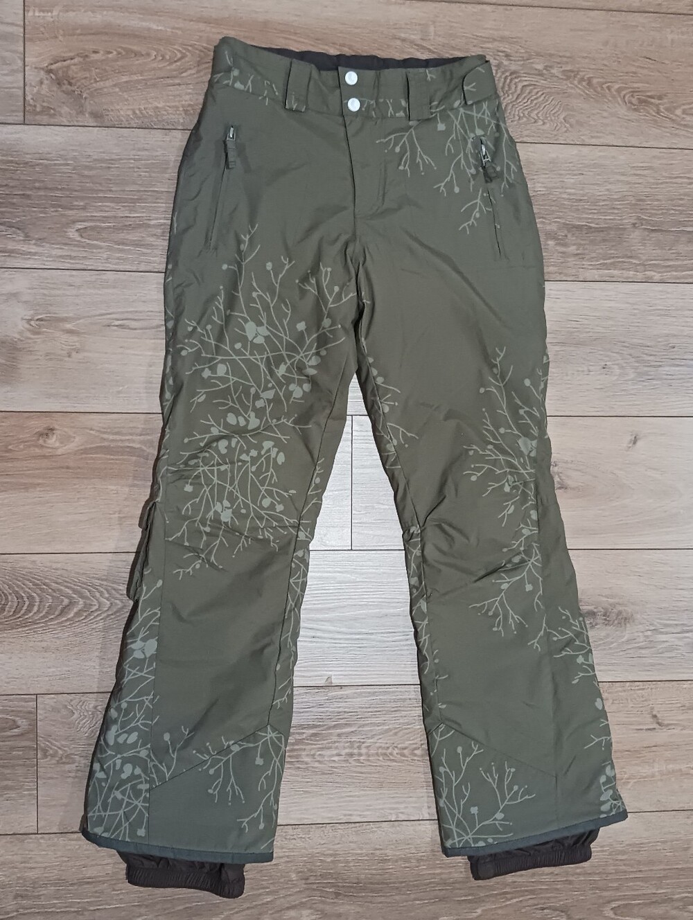 Lole Insulated Ski Snowboard Flare Pants Snow Boot Gaiter